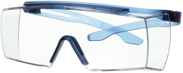 Überbriller SecureFit 3700,blauer Bügel, klare Scheibe 3M Produktbild img1 L