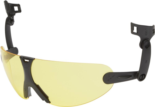 Integr. Schutzbrille V9A gelb getönt Produktbild img1 L