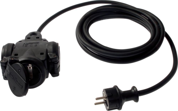 Dreiwegekupplung m. 10 m Leitung H07RN-F 3 G 1,5 Produktbild img1 L