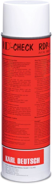 Farbeindringmittel-Spray 500ml rot KD-Check RDP-1 Produktbild img1 L
