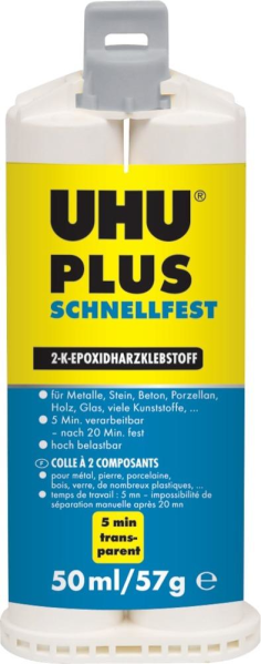 UHU PLUS SCHNELLFEST DK Kartusche 50ml Produktbild img1 L