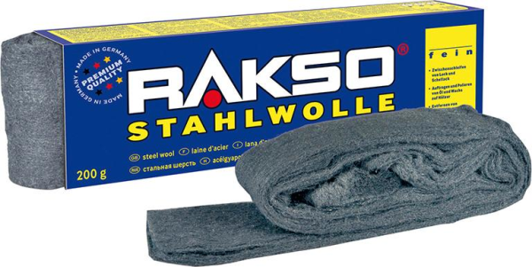 Stahlwolle Gr. 00 fein, 200 g Rakso Produktbild img1 L