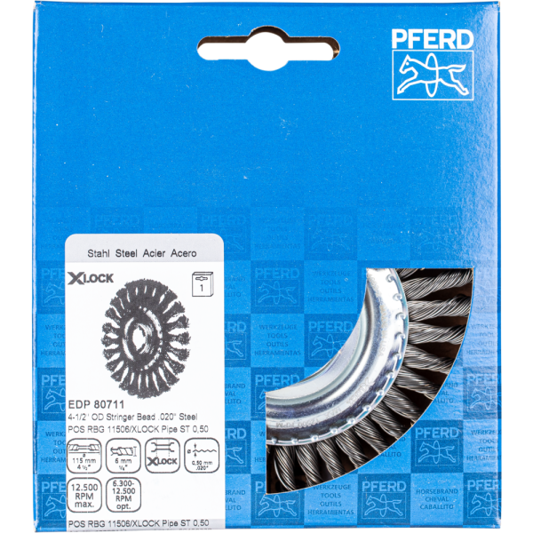 Rundbürsten Pipeline POS RBG 11506/X-LOCK PIPE ST 0,50 Produktbild img4 L