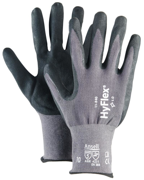 ANSELL Nylon-Montagehandschuhe HyFlex® 11-840  Produktbild img1 L