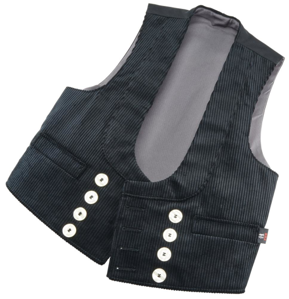 Zunftweste HEINER, Trenkercord Produktbild img1 L