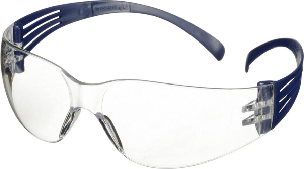 BrilleSecureFit101 SF101AF-BLU-EU, transparente Scheibe 3M Produktbild img1 L