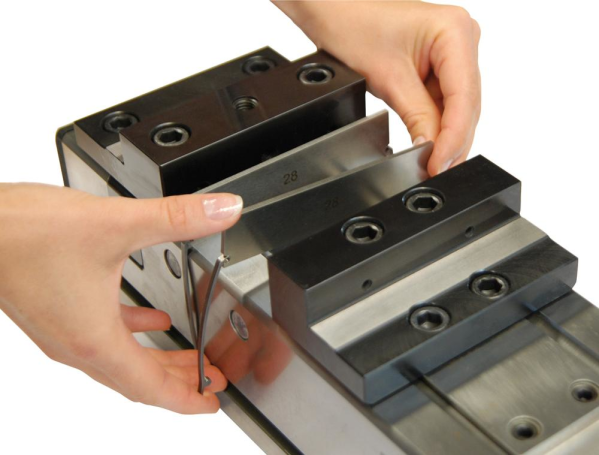 Werkstück-Auflageleisten Cliparc für RKE/RKE-LV 125mm RÖHM Produktbild img2 L