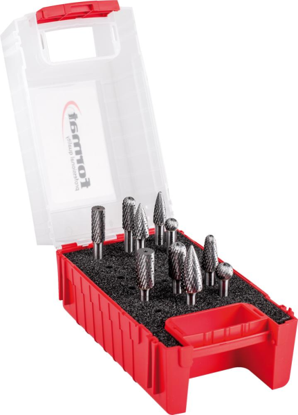 Frässtift-Satz HM C 6mm 10-teilig FORMAT Produktbild img1 L