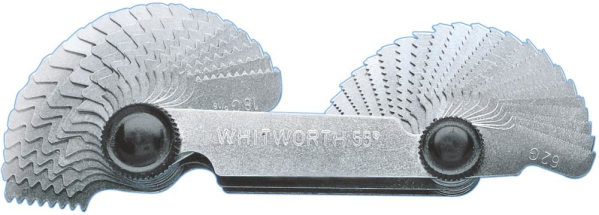 Gewinde-Schablone 52Blatt metrisch/Withworth/Kombi FORMAT Produktbild img1 L