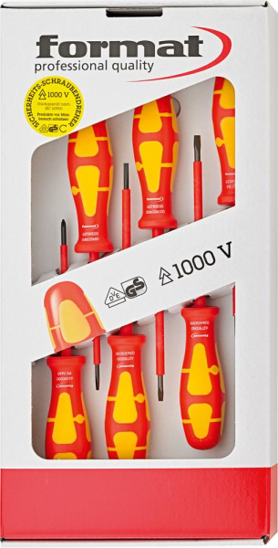 Schraubendreher-Satz VDE Schlitz/PH 6-teilig FORMAT Produktbild img1 L