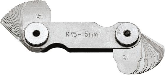 Radienschablone 16 Blatt 7,5-15mm FORMAT Produktbild img1 L