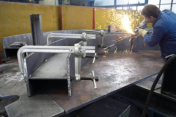 Stahlbau-Schraubzwinge 300x175mm BESSEY Produktbild img2 L