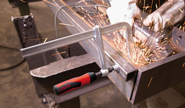 Bessey Schraubzwinge Ganzstahl mit 2-Komponenten-Heft Produktbild img3 L