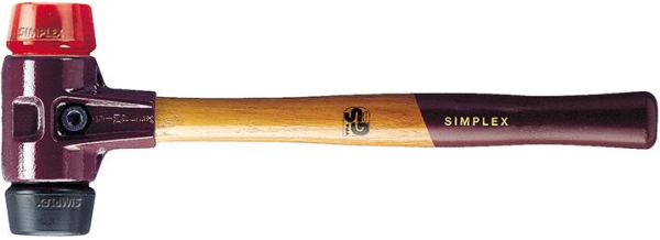 HALDER Schonhammer SIMPLEX Gummi/Plastik Produktbild img1 L