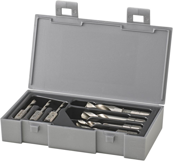 Bit-Satz Spiralbohrer HSS2-8mm 7-teilig Produktbild img1 L