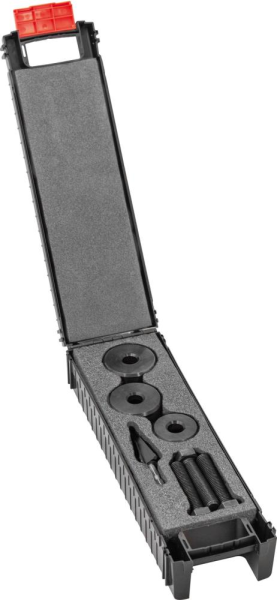 Blechlocher-Set mit Kugellager D28,3/32/35mm und Blechschälbohrer-Bit 1/4" D4-20mm FORMAT Produktbild img1 L