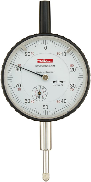 Präzisions-Messuhr M 2 S stoß geschützt mit Zeigerfeineinstellung KÄFER Produktbild img1 L