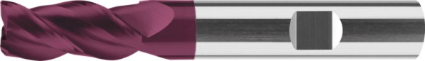 FORMAT GT Schaftfräser HPC lang VHMTiALN Typ INOX 35/38Grad Z3 Produktbild img1 L