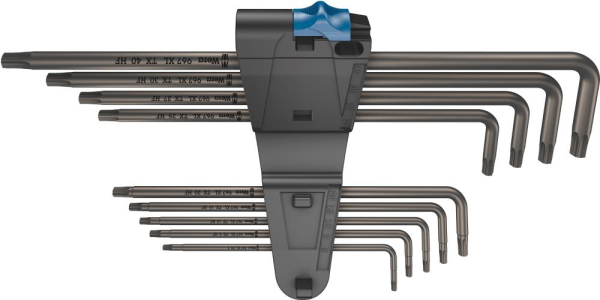 Winkelschraubendreher- Satz lang 9-teilig T8-T40 Halfefunktion Wera Produktbild img2 L