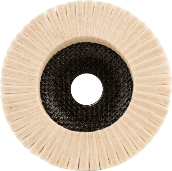 Fächerscheibe Filz Ø 125mm D5 H25 FORMAT Produktbild img2 L