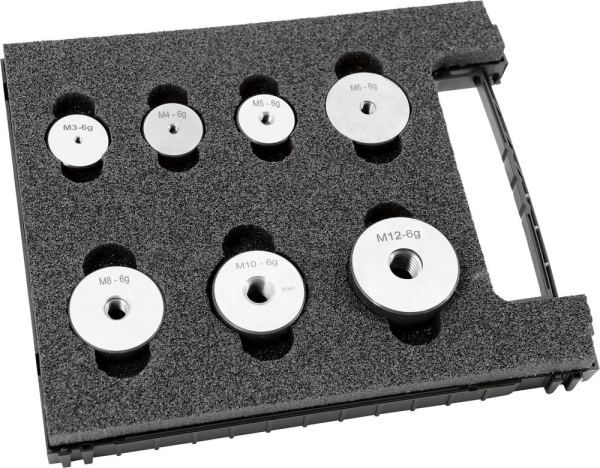 Gewinde-Ausschußlehr- Ring-Set 6g M3-M12 FORMAT Produktbild img1 L