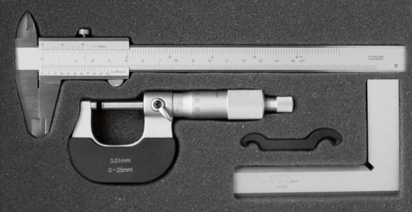 Messzeug-Satz 3-teilig FORTIS Produktbild img1 L