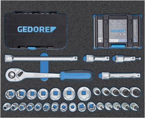 Werkstattwagen bestückt WSL-M-TS-172 172-teilig Gedore Produktbild img3 L