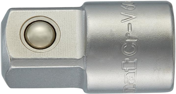 Vergrößerungsstück 3/8"-Innenvierkant auf 1/2"-Außenvierkant FORMAT Produktbild img1 L