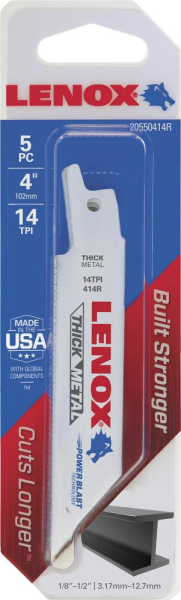 LENOX Säbelsägeblatt a. 5 Stck. Produktbild img2 L