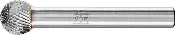 Frässtift HM Kugelform 1009 MICRO 6mm 10x 9mm Pferd Produktbild img1 L