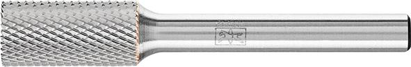 Frässtift HM zylindrisch mit Stirnverzahnung 1020 MICRO 6mm 10x20mm Pferd Produktbild img1 L