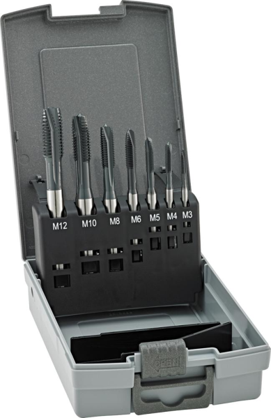 Maschinengewindebohrer HSSE vaporisiert Typ INOXDurchgangsloch M3-M12 FORTIS Produktbild img1 L