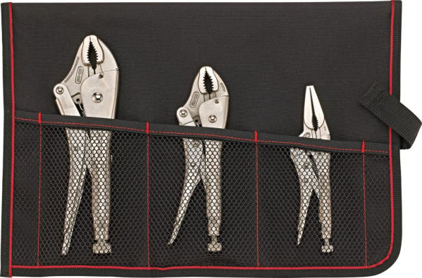 Gripzangensatz 3 teilig in Rolltasche FORMAT Produktbild img1 L