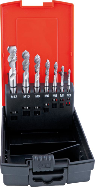 Maschinengewindeb.-Set DIN376 HSSE Typ W Form C M3-12 FORMAT Produktbild img1 L