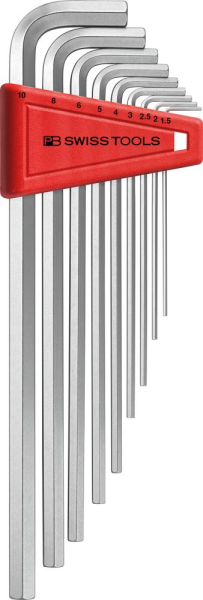 Winkelschraubendreher- Satz im Kunststoffhalter 9-teilig 1,5-10mm lang PB Swiss Tools Produktbild img1 L