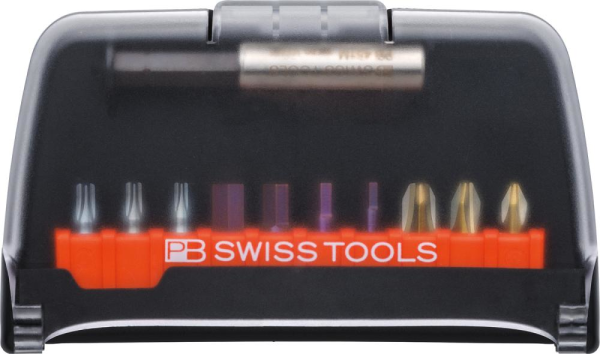 Bit-Sortiment 11-teilig 25mm Bits PB Swiss Tools Produktbild img1 L