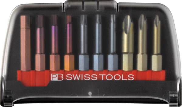 Bit-Sortiment 10-teilig 50mm Bits PB Swiss Tools Produktbild img1 L