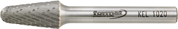 Frässtift HM Rundkegelform 1020 C 6mm 10x20mm FORMAT Produktbild img1 L