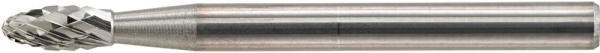 Kleinfrässtift HM Flammenform 3B 0307 C 3mm3x7mm FORMAT Produktbild img1 L