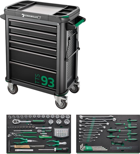 Werkstattwagen bestückt 93/130 130-teilig Stahlwille Produktbild img4 L