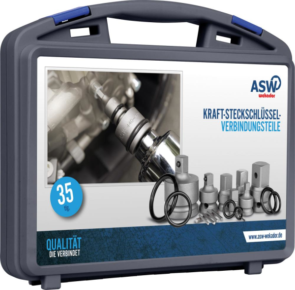Kraft-Vergrößerungsstück-und Reduzierstück-Satz 1/4-3/4" 6-teilig ASW Produktbild img2 L