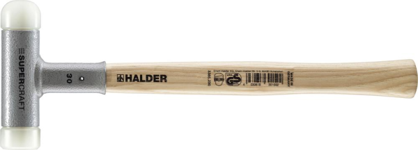 Schonhammer SUPERCRAFT m. 1 abger. Kopf rückschlagfrei HALDER Produktbild img1 L