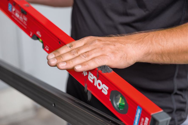 Magnet-Wasserwaage LM Big REDM 3 100cm pulverbeschichtet Sola Produktbild img5 L