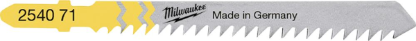 Stichsägeblatt Holz und Kunststoff 75 x 3 mm T111C 5er Pack Milwaukee Produktbild img1 L