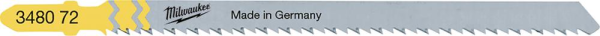 Stichsägeblatt Holz Furnier 105x2,5 mm, umgek. Verz. 5er Pack Milwaukee Produktbild img2 L