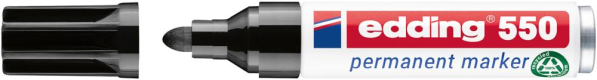 Permanentmarker 550 schwarz edding Produktbild img1 L