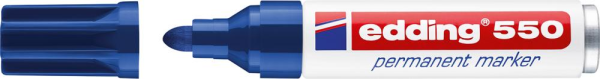 Permanentmarker 550 blau edding Produktbild img1 L