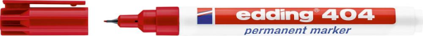 Permanentmarker 404 Strichbr. 0,75mm, rot edding Produktbild img1 L