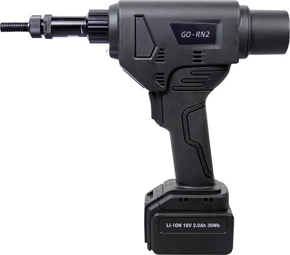 Akku-BlindnietmuttergerätGO-RN 2 i. Koffer 2Ah 36W2xAkku u. Laderät M8-12 Goebel Produktbild img1 L