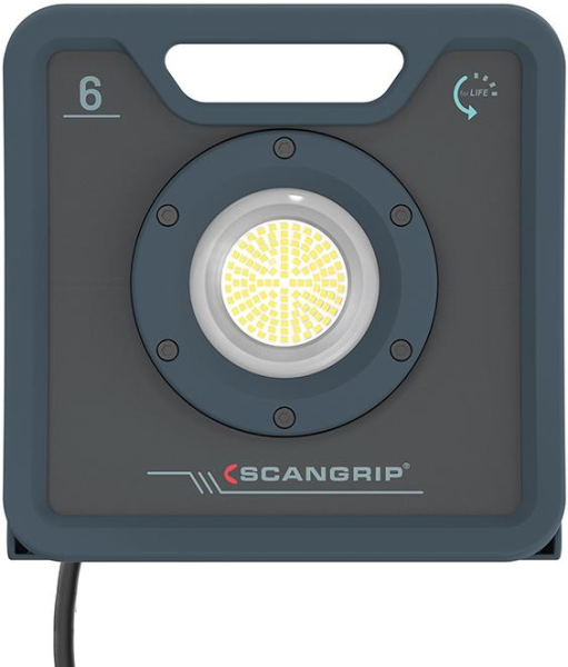 Arbeitsleuchte NOVA 6K Fore Life 600-6000Lumen Scangrip Produktbild img3 L